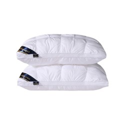 Hotel Pillow with Twisted Bread Shape and Feather Down Alternative