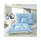 Cooling Silk Neck Support Pillow with Hypoallergenic Down Alternative Fill