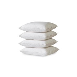 Hypoallergenic Down-Alternative Bed Pillows (4-Pack)