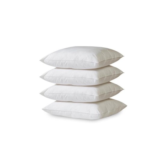 Hypoallergenic Down-Alternative Bed Pillows (4-Pack)