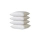 Hypoallergenic Down-Alternative Bed Pillows (4-Pack)