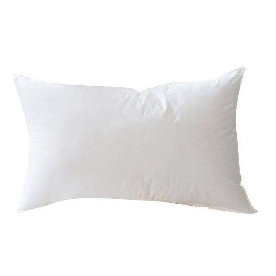 High Rebound Pillow Core Breathable Down Filling Suitable for Family Bedrooms