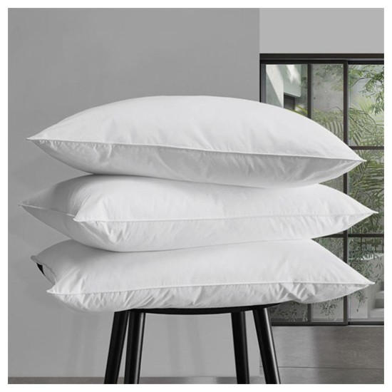 High Rebound Pillow Core Breathable Down Filling Suitable for Family Bedrooms