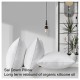 High Rebound Pillow Core Breathable Down Filling Suitable for Family Bedrooms