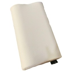 Memory Foam Pillow for Neck Pain Relief - Contoured Cervical Support Pillow with Latex Comfort Layer