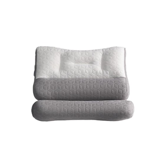 Memory Foam Cervical Pillow for Neck Pain Relief - Ergonomic Contour Support Pillow for Side, Back, Stomach Sleepers