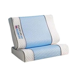 Natural Latex Pillow with Ergonomic Support for Students and Adults