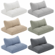 Hotel Quality Pillow with Latex Quilting and Feather Down Alternative for Neck Support