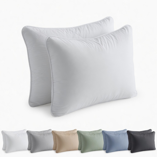 Premium Feather Down Alternative Pillow for Neck Support and Deep Sleep