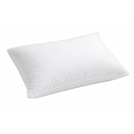 Premium Hotel Pillow with Feather Down Core for Neck Support and Comfort