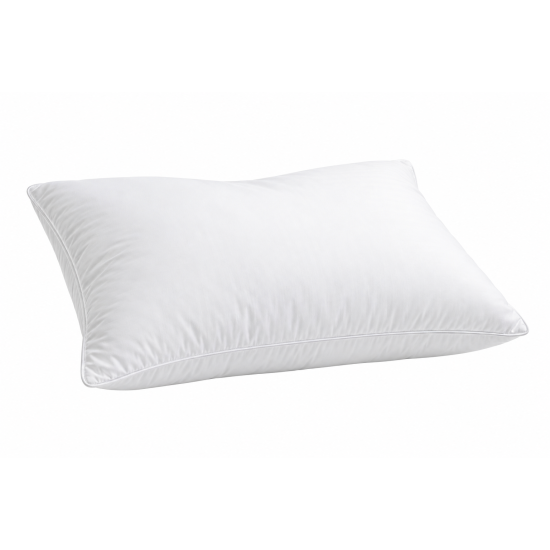 Premium Hotel Pillow with Feather Down Core for Neck Support and Comfort