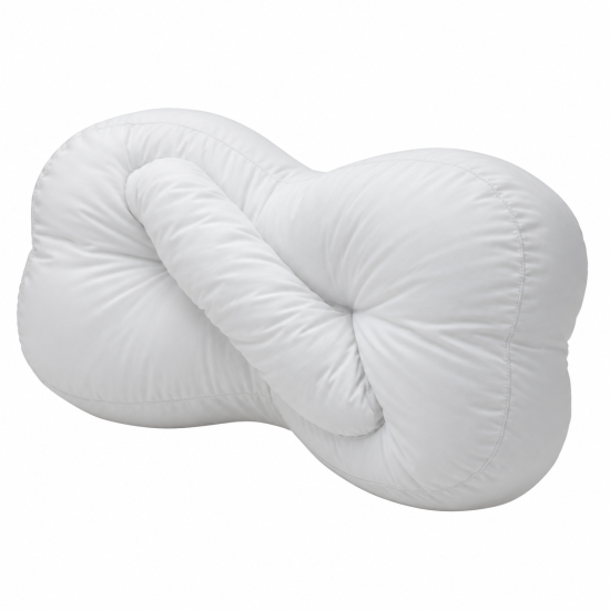 Hotel Pillow with Twisted Bread Shape and Feather Down Alternative