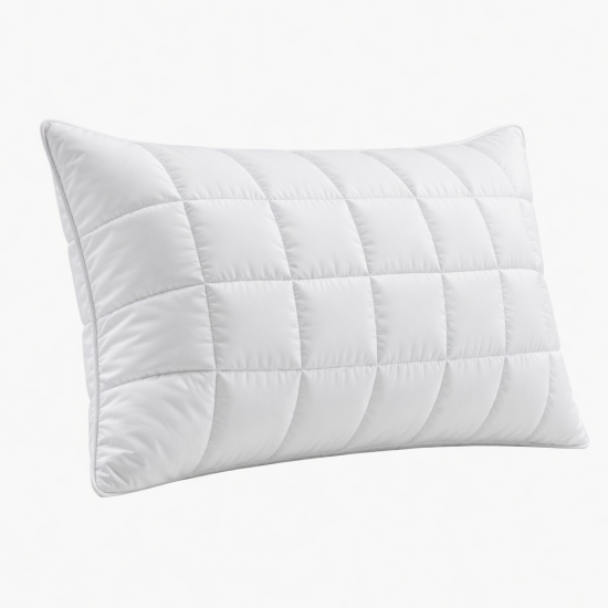 3D Grid Pillow for Neck Support - Hotel Quality Down Alternative Pillow with High Resilience