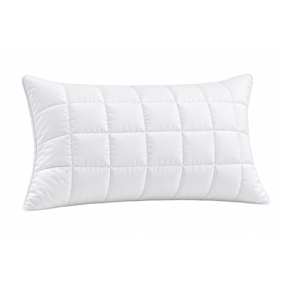 3D Grid Pillow for Neck Support - Hotel Quality Down Alternative Pillow with High Resilience